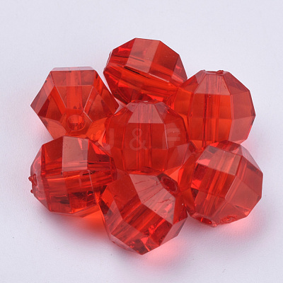 Transparent Acrylic Beads TACR-Q256-8mm-V12-1