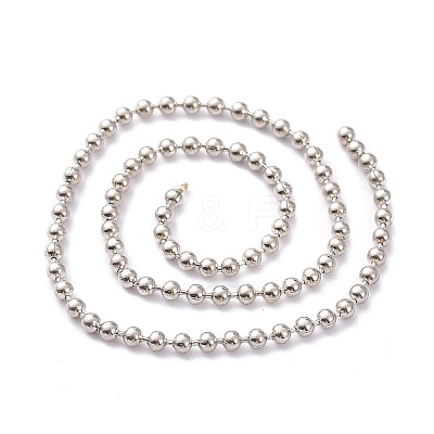 Brass & Stainless Steel Ball Chains CHC-XCP0001-20-1