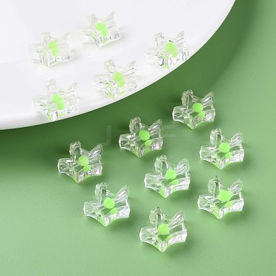 Transparent Acrylic Beads MACR-S373-105-B06-1