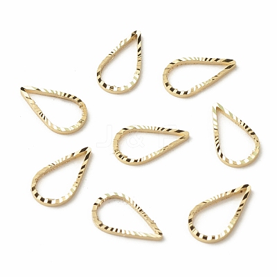 Brass Linking Rings KK-F831-017A-G-RS-1