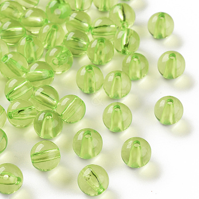 Transparent Acrylic Beads MACR-S370-A10mm-729-1