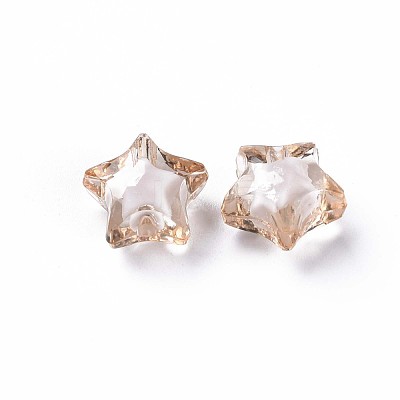 Transparent Acrylic Beads TACR-S152-02A-760-1