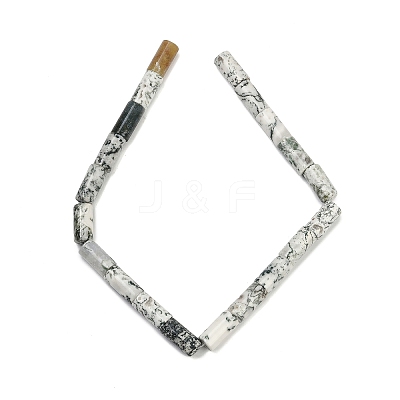 Natural Tree Agate Beads Strands G-U018-B03-01-1