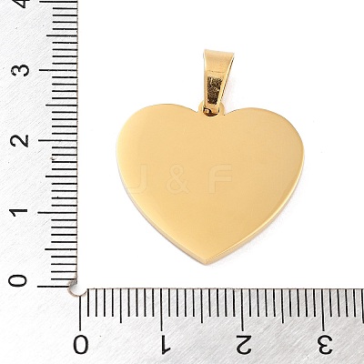 304 Stainless Steel Pendant LS-STAS-M062-01G-E-1