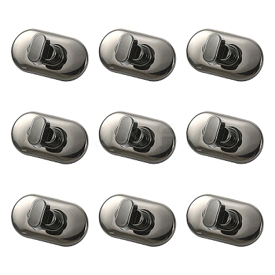 10 Sets Alloy Bag Tuck Lock Clasp FIND-YW0011-21B-1