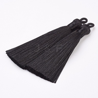 Nylon Tassels Big Pendant Decorations X-STAS-F142-04U-1