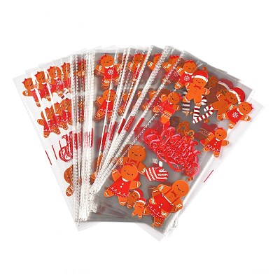 Christmas Theme OPP Plastic Storage Bags ABAG-B003-06-1