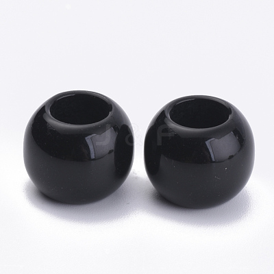 Opaque Acrylic Beads X-SACR-S300-15D-02-1