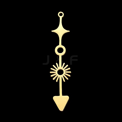 304 Stainless Steel Pendants STAS-T056-LA339-2-1