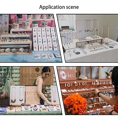 Acrylic Earring/Necklace Displays EDIS-WH0005-03-1