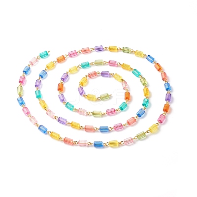 Handmade Link Chains AJEW-JB01056-1