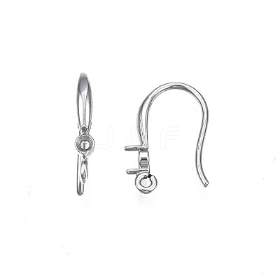304 Stainless Steel Earring Hooks LS-X-STAS-S057-61-1