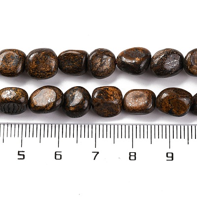 Natural Bronzite Beads Strands G-G146-A18-01-1