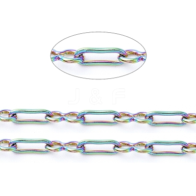 Ion Plating(IP) 304 Stainless Steel Link Chains CHS-D032-04M-1