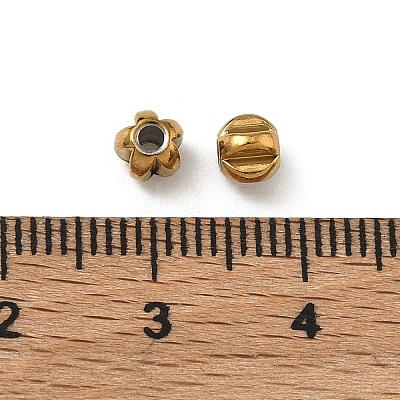 304 Stainless Steel Beads STAS-P448-06H-G-1