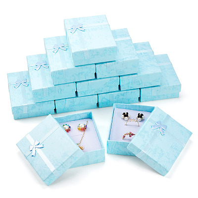 Cardboard Jewelry Set Boxes CON-TAC0006-06B-1