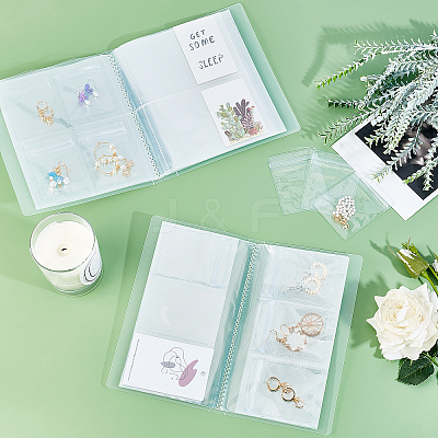 2 Sets 2 Style PVC Transparent Storage Bag AJEW-PH0003-02-1