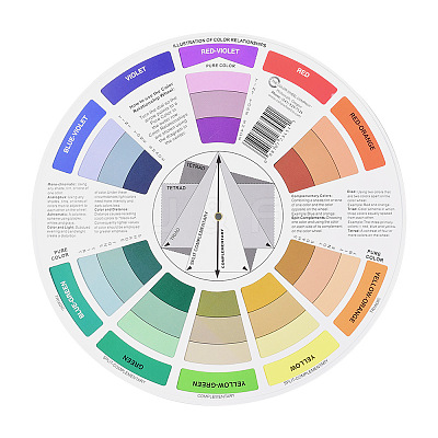 Paper Color Wheel DRAW-PW0001-329A-1