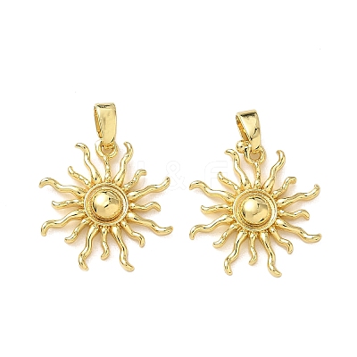 Brass Pendants KK-P334-27G-1