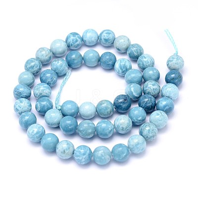 Natural Gemstone Beads Strands G-L367-01-8mm-1