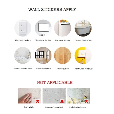 Acrylic Self Adhesive Furniture Films DIY-WH0224-78-1