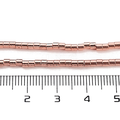 Synthetic Non-magnetic Hematite Beads Strands G-P545-M01-01D-1