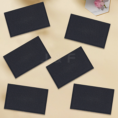 8 Bags Rectangle Nylon Blank Hook & Loop Tapes DIY-CY0003-36-1