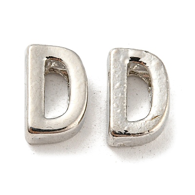 Platinum Plated Alloy Beads PALLOY-CJC0001-64P-D-1