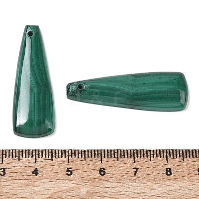 Natural Malachite Pendants G-B187-01A-05-1