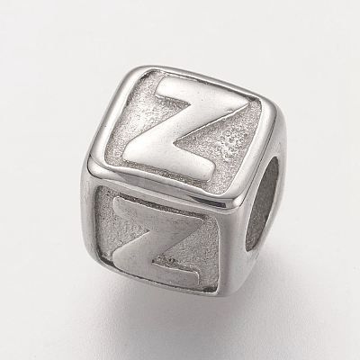 Tarnish Resistant 304 Stainless Steel European Beads LS-STAS-E115-P-Z-1