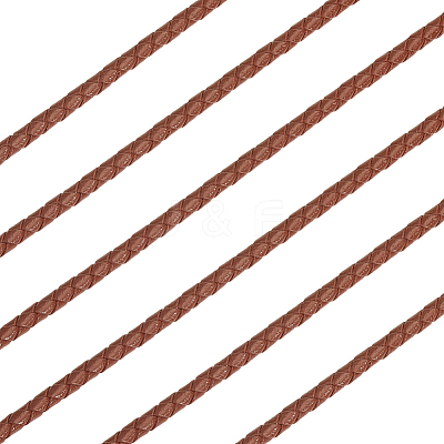 5M Round Braided Cowhide Letter Cord WL-GF0001-34B-02-1