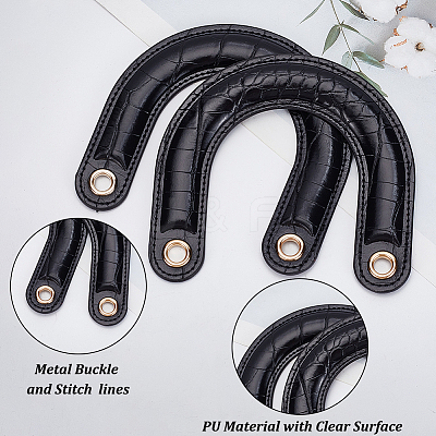 PU Leather Travel Bag Handles FIND-WH0111-206B-1