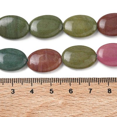 Natural Malaysia Jade Beads Strands G-K292-C16-13X18MM-1