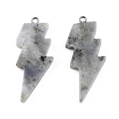Natural Labradorite Pendants G-N332-53-A16-1
