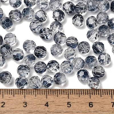 Transparent Colours Glass Round Beads SEED-F006-04A-09-1