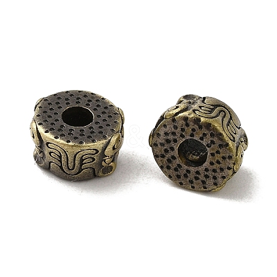 Tibetan Style Rack Plating Brass Beads KK-Q805-46AB-1