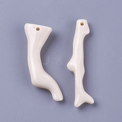 Opaque Acrylic Pendants X-SACR-P065-A02-1