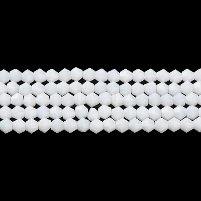 Opaque Solid Color Imitation Jade Glass Beads Strands LS-EGLA-A039-P4mm-D15-1