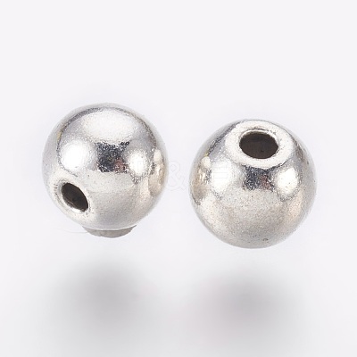 Tibetan Style Alloy Beads TIBEB-A123175-AS-FF-1