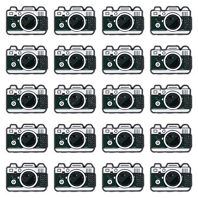 20Pcs Camara Enamel Pins JEWB-CA0001-86-1