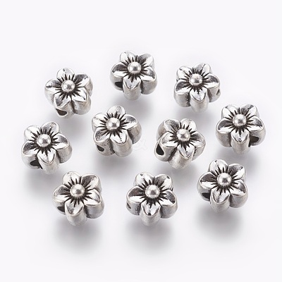 Tibetan Style Alloy Beads MPDL-5452-AS-LF-1