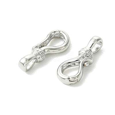 SHEGRACE Brass Spring Ring Clasps XGRQ6B242-890P-1