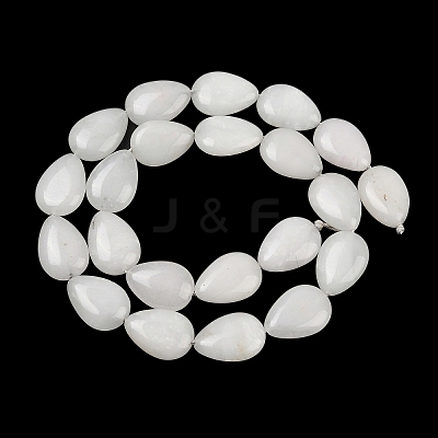 Natural White Jade Beads Strands G-Z105-B01-01A-1