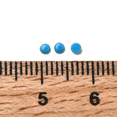 Synthetic Turquoise Cabochons G-C070-02E-1
