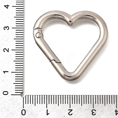 Zinc Alloy Spring Gate Rings FIND-H050-02B-P-1