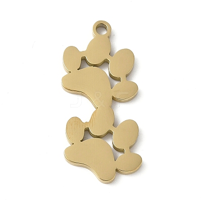 304 Stainless Steel Pendants STAS-E501-01G-02-1