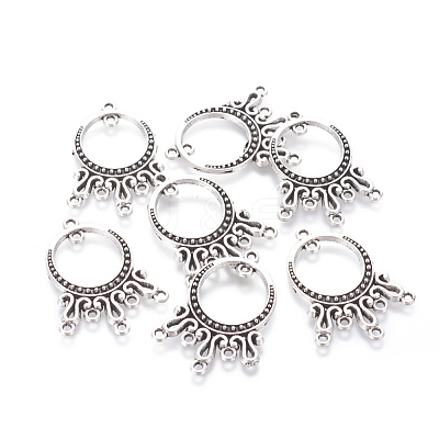 Tibetan Style Alloy Chandelier Components Links PALLOY-E552-07AS-1