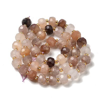 Natural Strawberry Quartz Beads Strands G-P508-A16-01-1