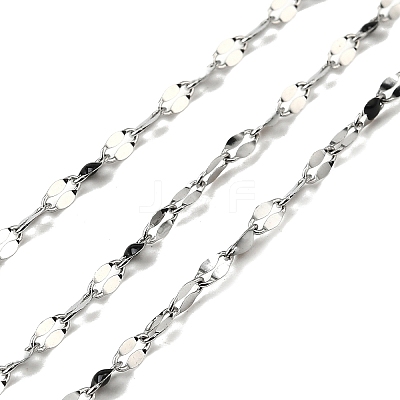 304 Stainless Steel Dapped Chains CHS-H036-01P-10-1