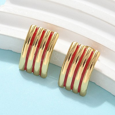 304 Stainless Steel Stud Earrings EJEW-A130-03B-G-1